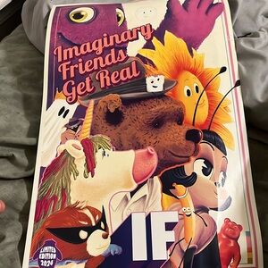 IF Movie Poster Limited Edition 2014 Ryan Reynolds theater Imaginary Friends